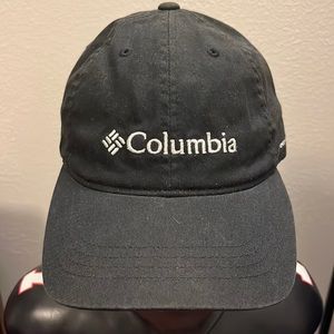 Black Columbia Baseball Hat